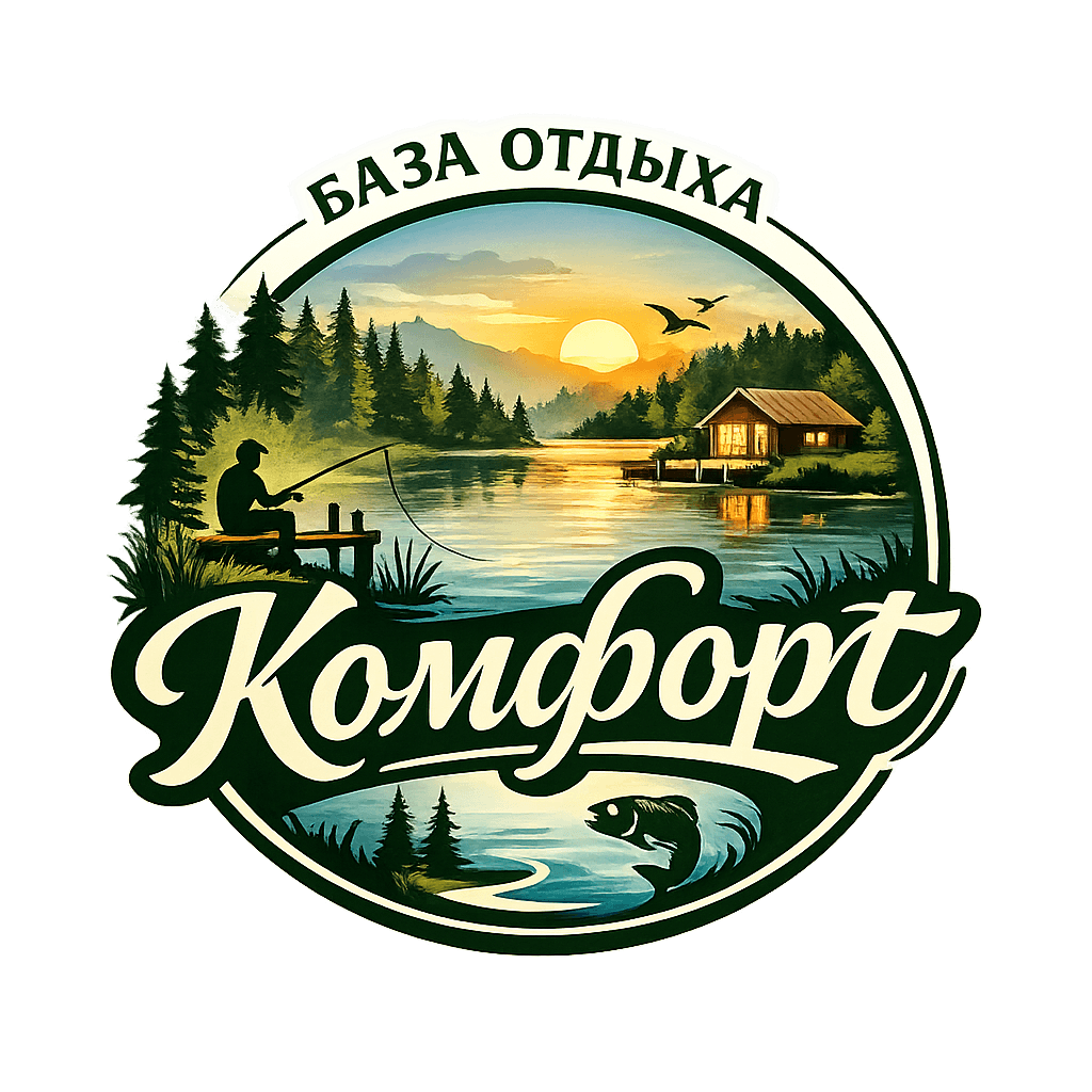 Логотип базы отдыха «Комфорт»